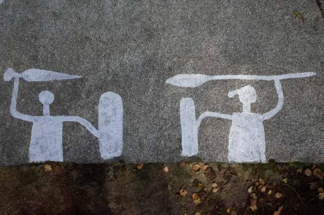 Djurfigurer De finns ovanligt många djurfigurer i Brastad: 290 stycken, de är till och med fler än människofigurerna. De djur som ingår som dragare i vagns- och årderfigurer är inte medräknade.