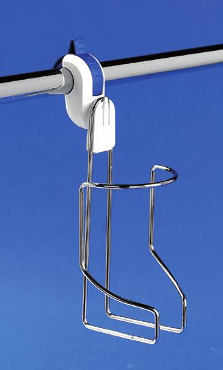 Med en enkel vridlåsning fästs RailGrip på pulpits, grabbräcken, mantågsstöttor och liknande anordningar som finns på de flesta