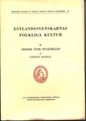 Tryckt 1959, 175 s. häftad 45 Gammelsvenskbydokument Förf.