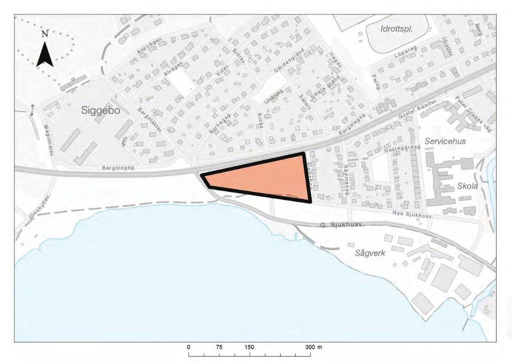 165 Dnr: SBN 2016/0509 Planområdet är i den kommunövergripande översiktsplanen från 2013 utpekat som utvecklingsområde för bostäder.