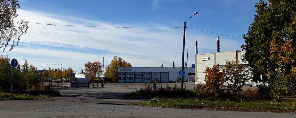 Vy från Industrigatan