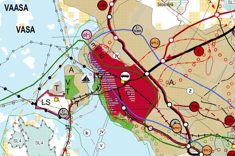 3.2 Planeringssituation 3.2.1 Planer, beslut och utredningar som berör planområdet Riksomfattande mål för områdesanvändningen Reviderade riksomfattande mål för områdesanvändningen trädde i kraft den 1 april 2018.