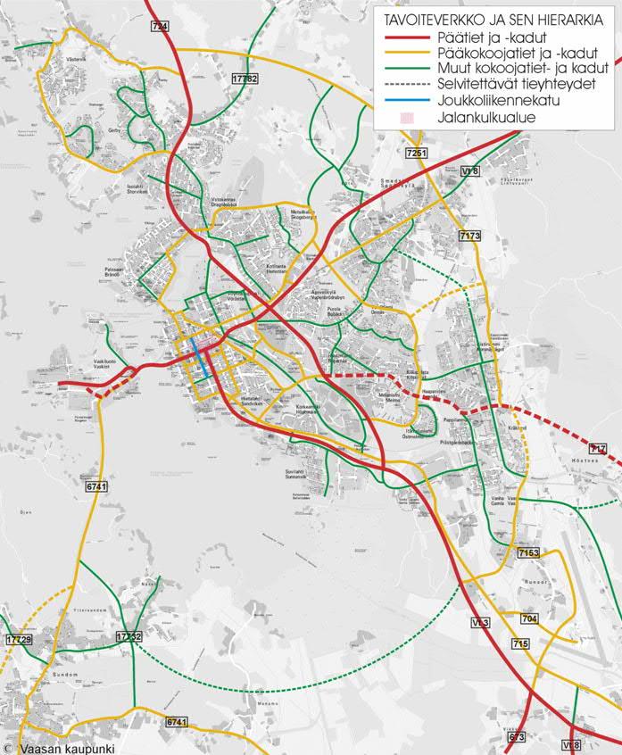 3.2.2 Trafiknät Planområdet finns på ön Vasklot, vägen dit från både öster och söder går via en bro.