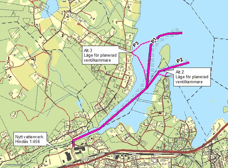 13 Undersökning av bottenförhållande Marin Miljöanalys AB har utfört bottenundersökningar i planerad sträckning för intagledningen från landförankringspunkten till planerad intagspunkt 16.