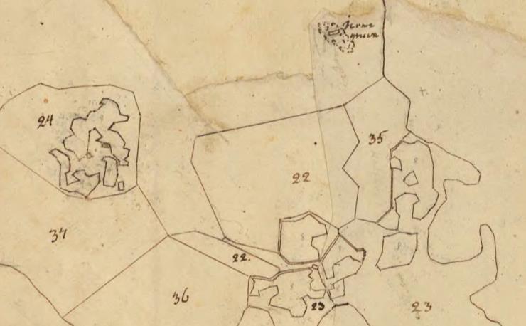 Det som senare kom att kallas Malmberget heter på 1802 års karta