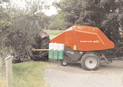 Taarup BIO är lätt totalvikten är bara 3250 kg.