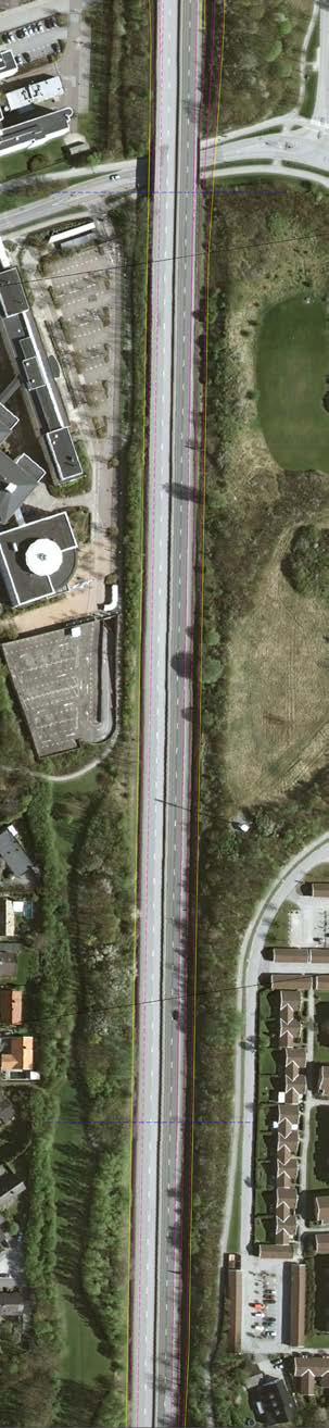 E Landskapet i nuläget BRO ÖVER TUNAVÄGEN PARKERING GRÖNOMRÅDE/ REKREATIONSOMRÅDE VERKSAMHETSOMRÅDE PARKERINGSHUS GÅNG- OCH CYKELVÄG