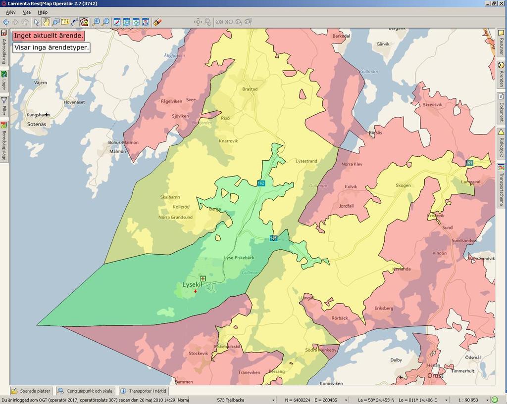 Verksamhetsdata NU Lysekil Ambulansstation Ambulansstation: Lysekil Invånare i kommunen: 14535 Antal Ambulanstimmar/År: 8736 Antal Ambulanser/Dygn: 1 Antal Ambulanser/ Dag: 0 Motsv antal