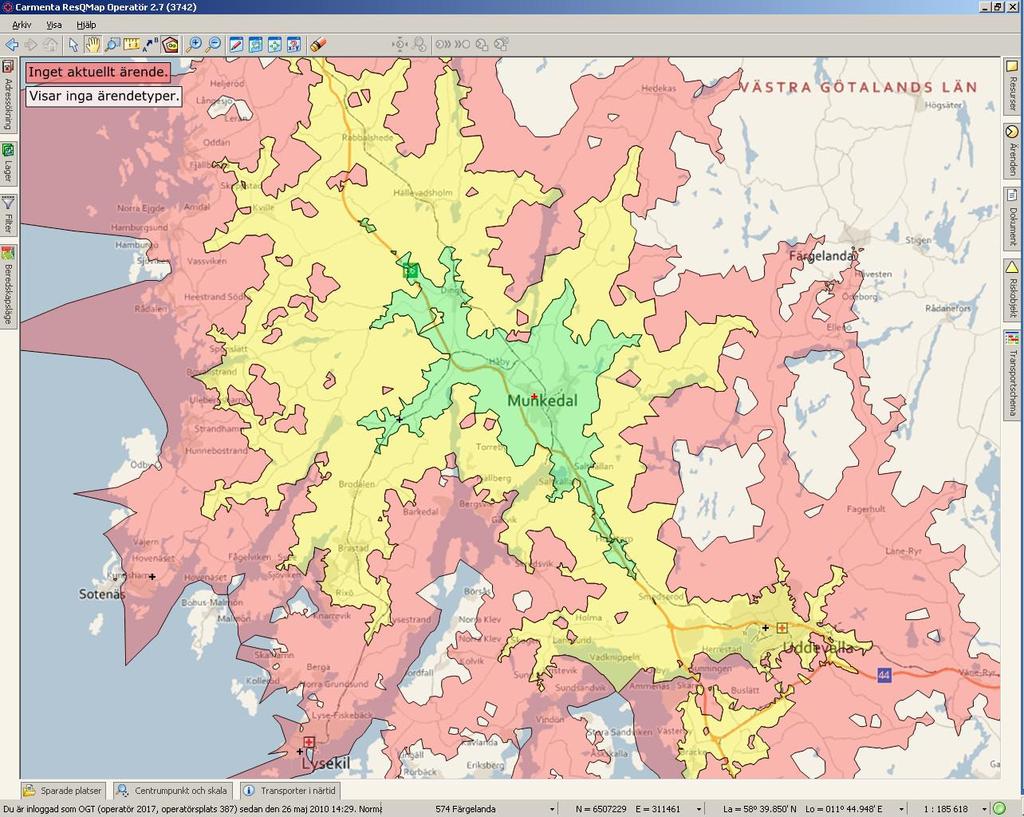 Verksamhetsdata NU Munkedal Ambulansstation Ambulansstation: Munkedal Invånare i kommunen: 10246 Antal Ambulanstimmar/År: 8736 Antal Ambulanser/Dygn: 1 Antal Ambulanser/ Dag: 0 Motsv antal