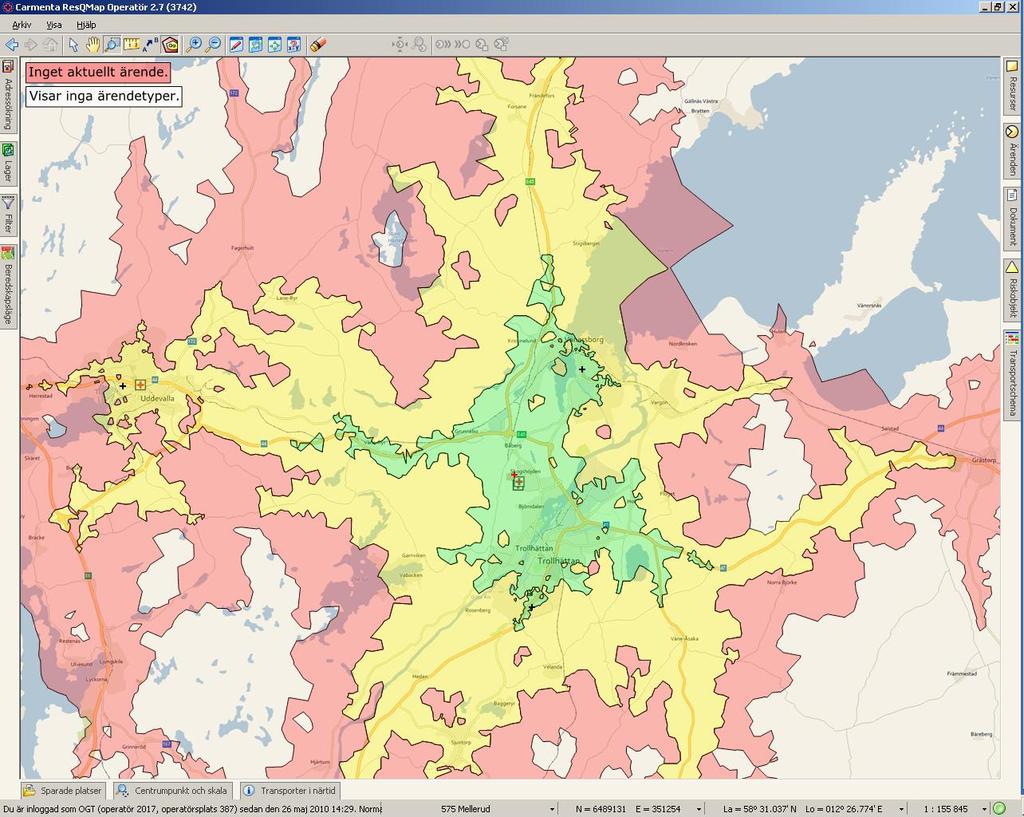 Verksamhetsdata NU NÄL Ambulansstation Ambulansstation: NÄL Invånare i kommunen: 54873 Antal Ambulanstimmar/År: 11336 Antal Sjktrptimmar/År: 9880 Antal Ambulanser/Dygn: 1 Antal Ambulanser/ Dag: 1