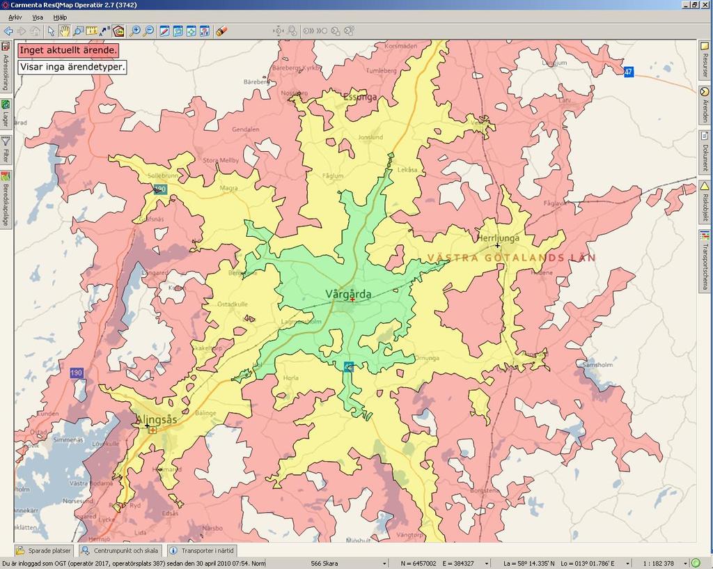 Verksamhetsdata SÄS Vårgårda Ambulansstation Ambulansstation: Vårgårda Invånare i kommunen: 10967 Antal Ambulanstimmar/År: 2340 Antal Ambulanser/Dygn: 0 Antal Ambulanser/ Dag: 1 Motsv antal