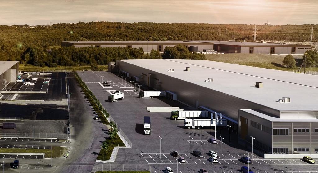 Marknadskommentar HISINGEN LOGISTIKPARK, ETAPP 2, GÖTEBORG LÄGE: Hisingen, Göteborg YTA: 34 484 kvm FÄRDIGSTÄLLT: kv 2, 2020 INVESTERING: 294 CERTIFIERING: Miljöbyggnad nivå silver Castellum