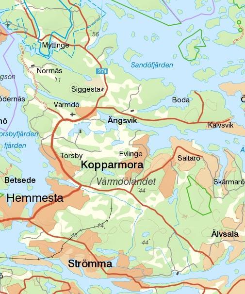 Område Värmdölandet: 14 Värmdön 19 20 12 4 1 6 8 7 5 9 11 17 3 16 18 10 15 2 13 Kommunägda lokaler/platser 1. Hemmesta bibliotek 2. Ljungs äldreboende 3.
