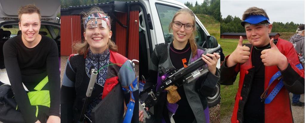 Herrjunior 60L: JSM-Guld för Viktor och tillsammans med Oscar tog det ett JSM-Silver i lag. JSM/RM avgjordes i år i Kristinehamn och det blev många medaljer för våra skyttar.