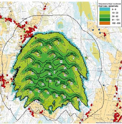 ALT 2 i Norrskogen. Tornets höjd 100 m, rotordiameter 90 m. Figur 14 11.