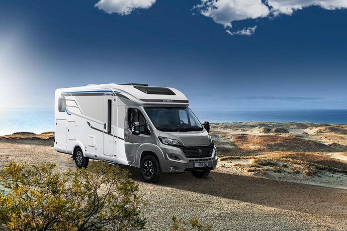 HYMER Tramp Ambition modern, klassisk och ädel Extra teknik på resan Bästa utrustning redan som standard Editionmodellerna Ambition drar inte bara blickarna till sig överallt, de har också en