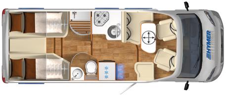 HYMER Tramp Ambition Planlösningar och data HYMER Tramp