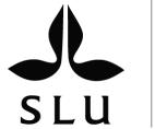 Sveriges lantbruksuniversitet Dnr SLU ua Fe.2010.1.4-1748 1(2) Styrelsen BESLUT 2010-12-15 Exp.