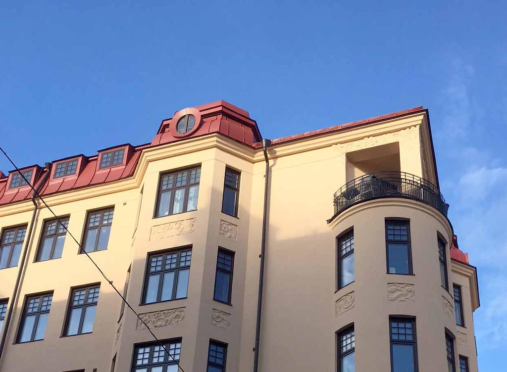FASADRENOVERING AV CARMERANDE 1900-TALSUS