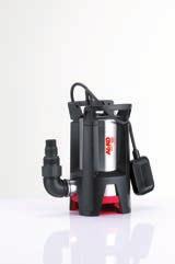 max.11 m ROBUSTA KRAFTPAKET EFFEKTSTARKA SMUTSVATTENPUMPAR I ROSTFRITT STÅL DEN ROBUSTA BLAND DRÄNKBARA PUMPAR Med en flödesmängd på upp till 20 000 l/t och en maximal kornstorlek på 38 mm är AL KO