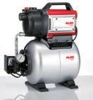 Med XXL-filter som är lätt att rengöra och Flow-Control-System Med XXL-filter som är lätt att rengöra och Flow-Control-System Med pumphus i rostfritt stål Med pumphus i rostfritt stål Pumpautomat med