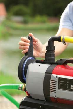 max. 60 m 3 500 l/t 40 m GÖR TRÄDGÅRDEN TILL EN OAS PREMIUM TRYCKPUMPAR FRÅN AL KO PATENTED MYCKET VATTEN, LÅG LJUDNIVÅ Med ett enormt tryck på upp till 6 bar (60 meter), har tryckpumpen JET 6000/5