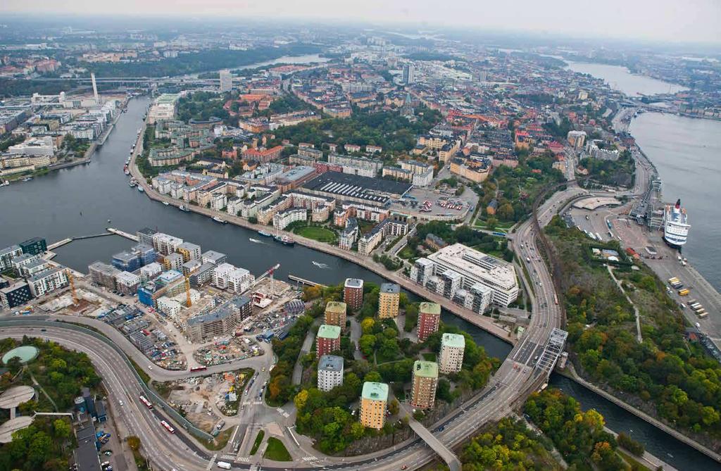 Bussdepån i kvarteret Persikan ska rivas för att ersättas av ny stadsbebyggelse i sju stadskvarter.