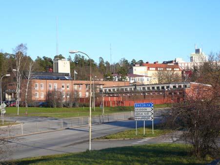 västra fasad Järlahöjden