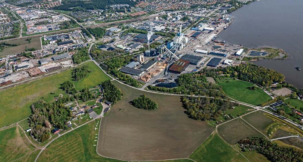 1.4 Mål för FÖP 67 Ett attrativt versamhetsområde för främst transportintensiva versamheter med rav på effetiv godshantering och en optimal infrastrutur där särsilt hamnens förutsättningar för
