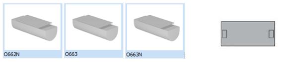 T97 Följer metallvalet på produkten den sätts på (även Cove har ett metallval via komponentfliken, för kopplingar, dessa är dock inte alltid synliga men styr ändå