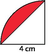 a) b) 4 cm 1 cm - Beräkna arean och