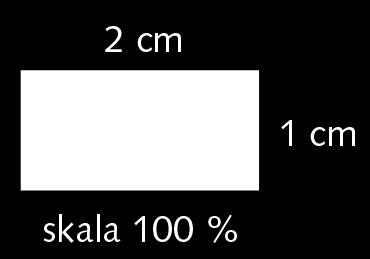 en kopieringsmaskin kan man ställa in förstoringar