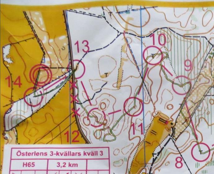 Österlens 3-kvällars Österlens 3-kvällars gick nordväst om Brösarp. Arrangör var Andrarums IF, som hade camping intill arenan med god service, som vattentoa och varmvatten i kranarna.