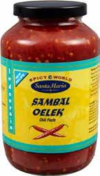 SAMBAL OELEK 39 90 72087 72089 72092 Dill 8x250 g FV
