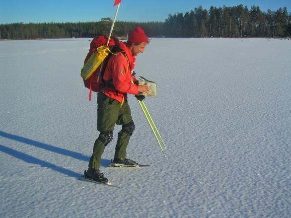 Karta Vägval Hitta: 1. In- och utlopp 2. Utsatta sund, uddar 3.