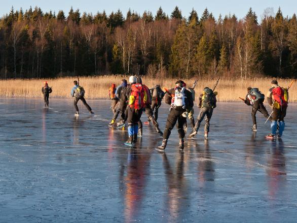 Håll koll på isen!