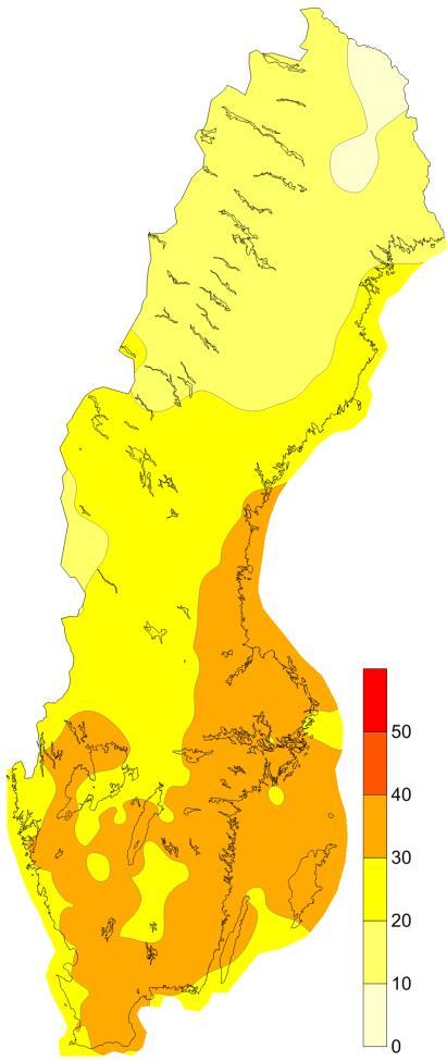Begreppet nollgenomgångar är ett mått på antalet dygn med denna temperaturväxling.