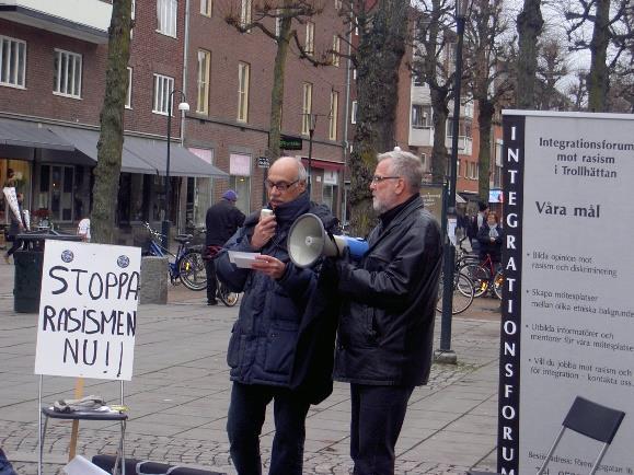 SÅ SKA VI BEKÄMPA RASISMEN OCH DISKRIMINERING ENGAGERA SÅ MÅNGA SOM MÖJLIGT I ARBETET MOT RASISM OCH DISKRIMINERING.