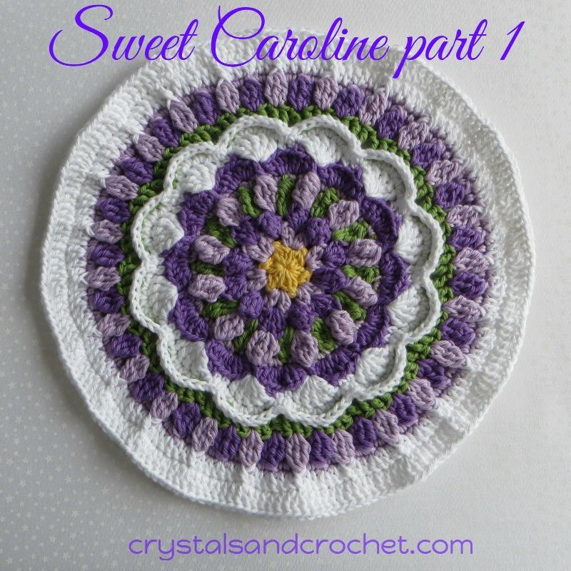 Sweet Caroline Copyright: Helen Shrimpton, 2017. All rights reserved. Av: Helen på www.crystalsandcrochet.com Del 1 Svenska termer används genom hela mönstret.