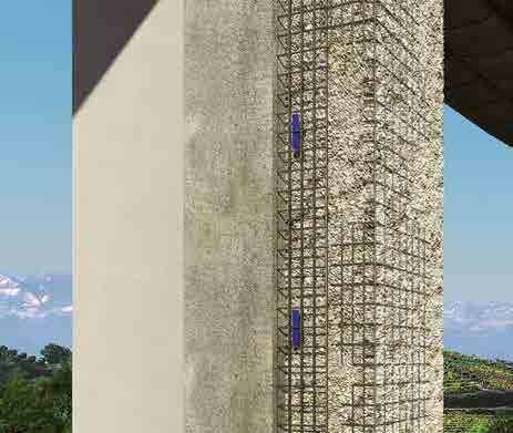 REPAIR MORTAR EN 0- (C) BETONGREPARATION Reparation med galvanisk katodiskt skydd av armering 7.