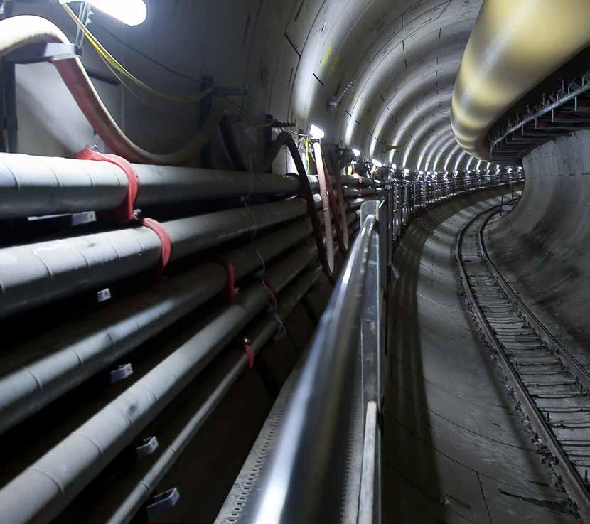 Stålrörsystem för tunneldrivning