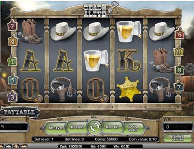 14 NET ENTERTAINMENTS PRODUKTER KASINO Bolagets kärnprodukt, CasinoModule, är en komplett spelplattform omfattande ett 60-tal kasino-relaterade spel och ett kraftfullt administrationssystem.