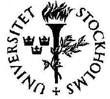 STOCKHOLMS UNIVERSITET Statistiska institutionen HT 2008 Kursbeskrivning för Statistikens grunder, 15 högskolepoäng KURSENS INNEHÅLL Statistiken ger en empirisk grund för ekonomin.