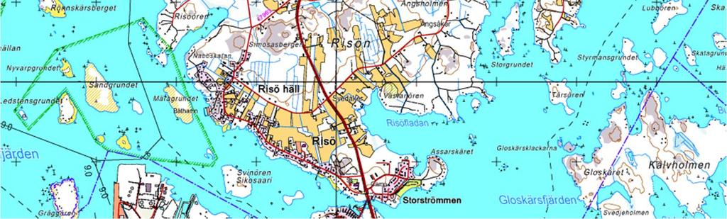 växer en 20-40-årig skog. Åkrarna har beskogats med både gran, tall och björk.