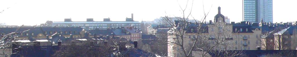 TJÄNSTEUTLÅTANDE SID 2 (6) Kv Obelisken Kv Täppan 1 1 N Ortofoto, del av Södermalm Kv Täppan 1 1 Kv Täppan 1 och skatteskrapan sedda ifrån Vitabergsparken Befintliga förhållanden Bostadshuset ritades