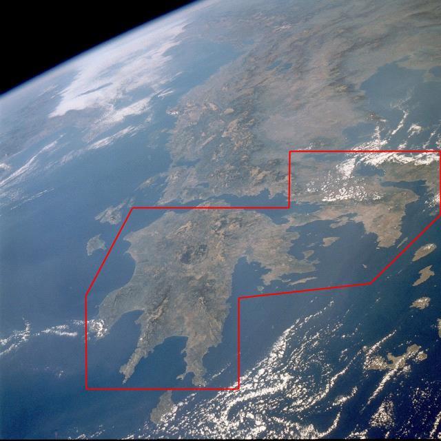 Grekiska fastlandet 2000-1450 f.kr. Den mellan- och senhelladiska kulturen finns belagd över hela Peloponnesos och centrala Grekland upp till dalgången vid floden Spercheios i Thessalien.