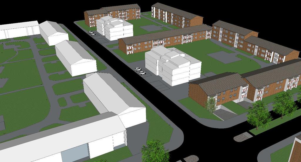 Däremot kvarstår huvudändamålet bostäder i detaljplan.