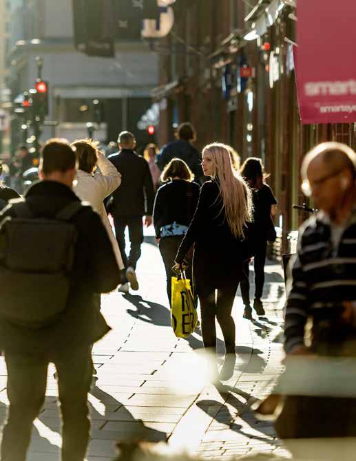 UPPDA City i Samverkan ska genom offentlig/privat platssamverkan förbättra upplevelsen av stadsmiljön genom mobila