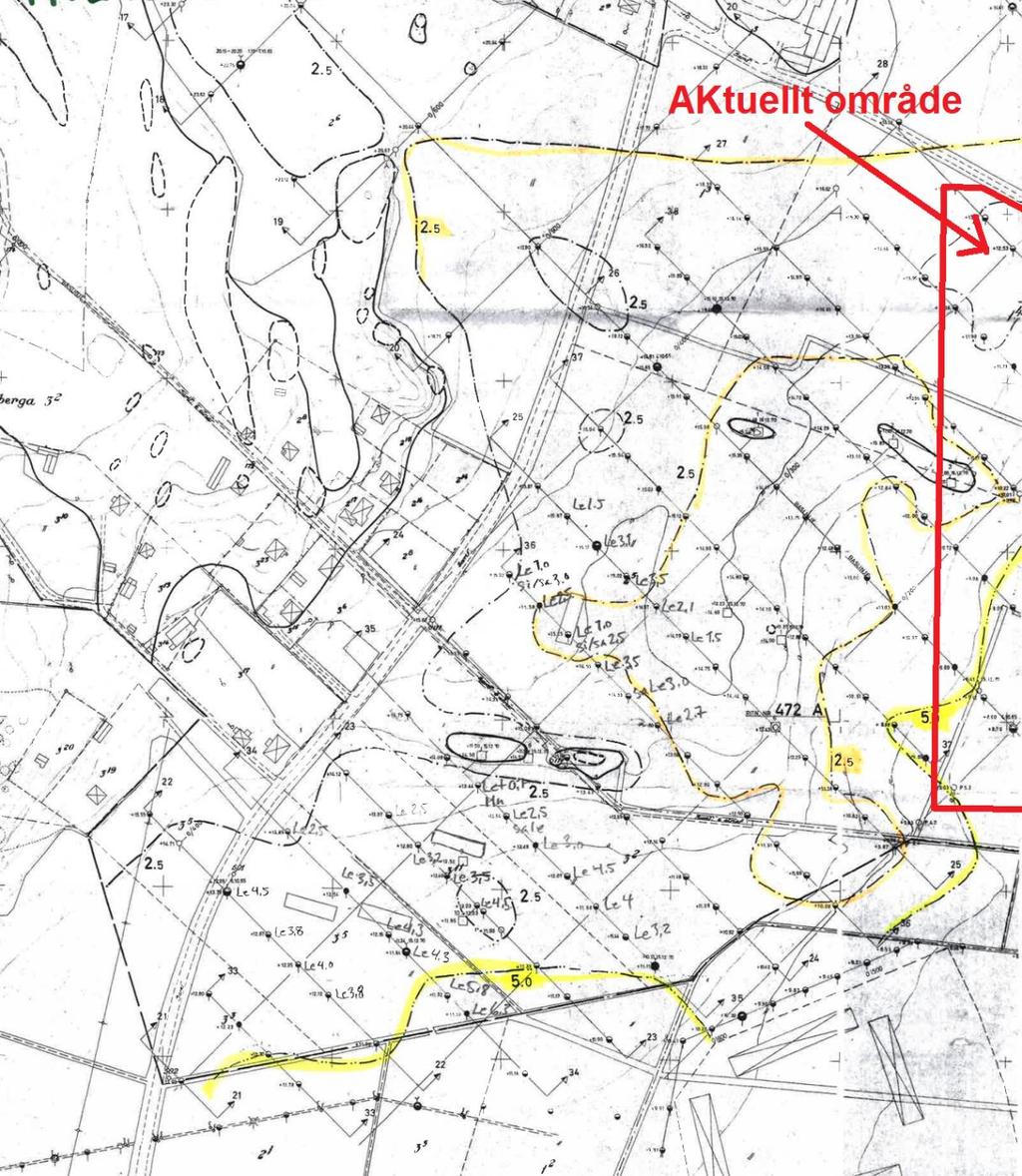 Sida 4 (5) Förutom de nämnda undersökningarna har även en geoteknisk undersökning utförs av Orje & CO, se figur 3.