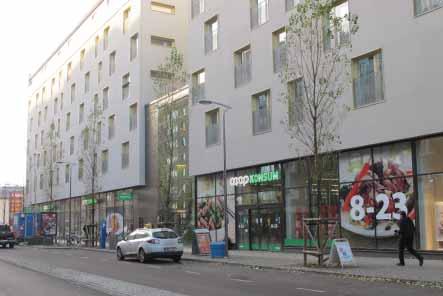 aktiva fasader mot gatan
